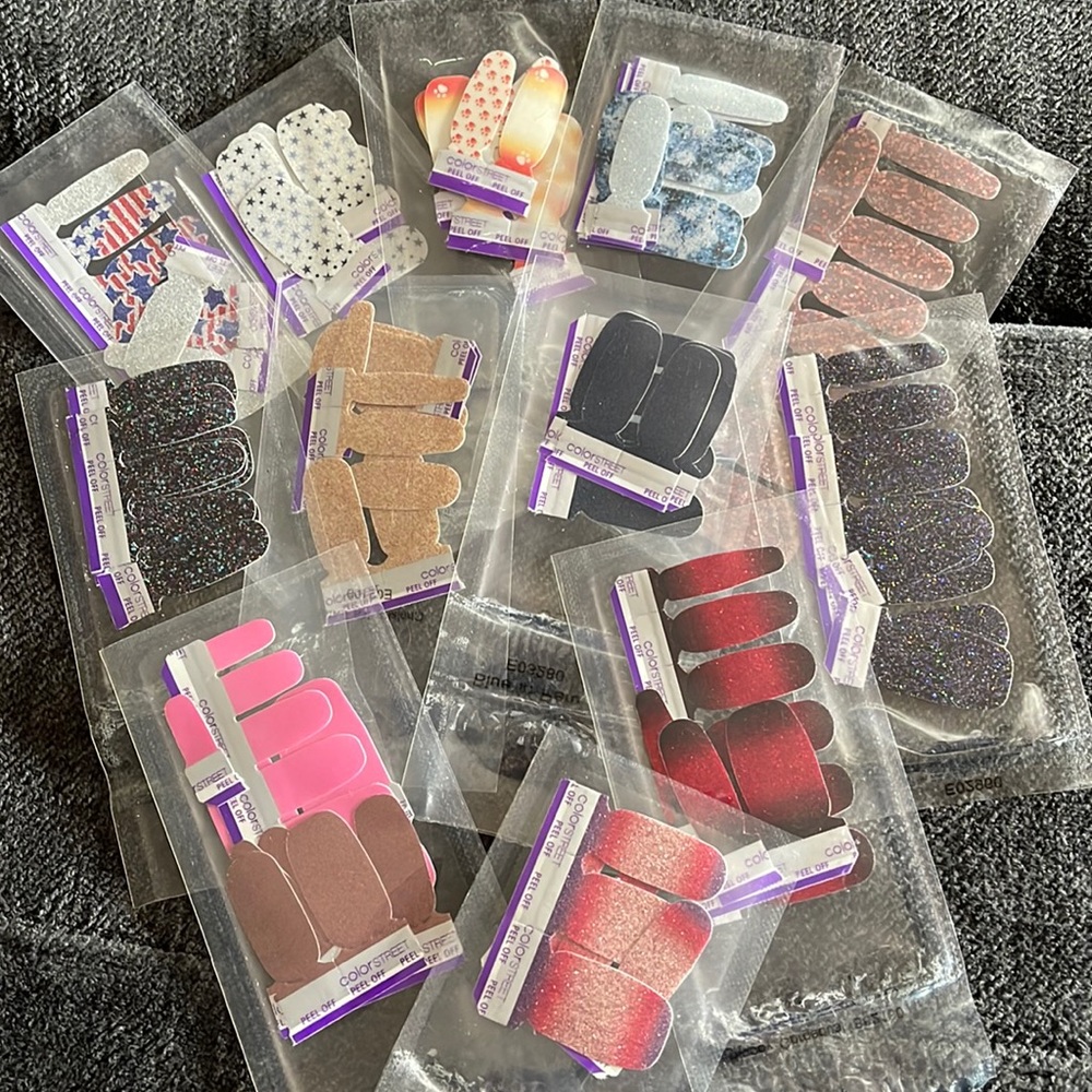 Miscellaneous opened color street sets